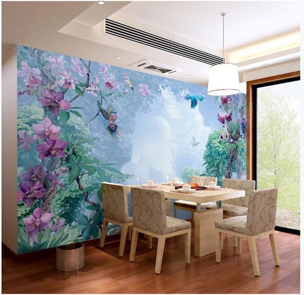 wallpapers custom po wallpaper for walls 3 d mural hand painted small fresh tropical plants flowers and birds background
wallpapers custom po wallpaper for walls 3 d mural hand painted small fresh tropical plants flowers and birds background