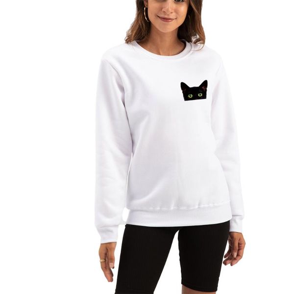 women's hoodies & sweatshirts winter harajuku black print long sleeve hoody pullover women funny cute cat
women's hoodies & sweatshirts winter harajuku black print long sleeve hoody pullover women funny cute cat