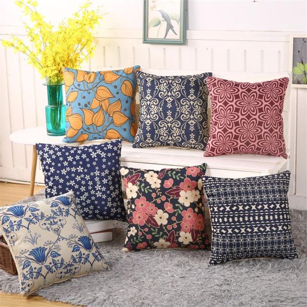 cushion/decorative pillow 45x45cm vintage geometry flower printed sofa cushion cover cotton linen square case living room decor
cushion/decorative pillow 45x45cm vintage geometry flower printed sofa cushion cover cotton linen square case living room decor