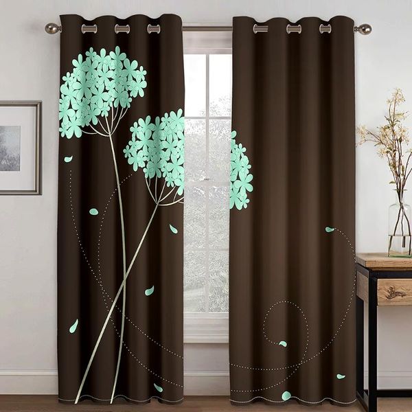 curtain & drapes black dandelion pattern printed perforated blackout curtains for living room bedroom 90% machine washable
curtain & drapes black dandelion pattern printed perforated blackout curtains for living room bedroom 90% machine washable