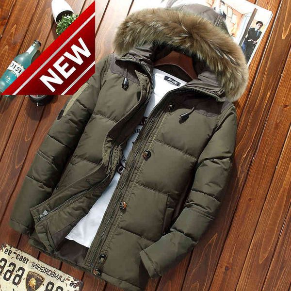 jackets winter men outwear down white duck coat with fur collar male warm zipper thick hooded jacket, Black
jackets winter men outwear down white duck coat with fur collar male warm zipper thick hooded jacket, Black