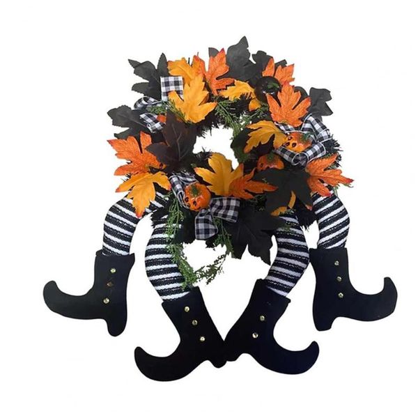 decorative flowers & wreaths holiday wreath exquisite workmanship anti-fade plastic witch leg halloween hanging for home
decorative flowers & wreaths holiday wreath exquisite workmanship anti-fade plastic witch leg halloween hanging for home