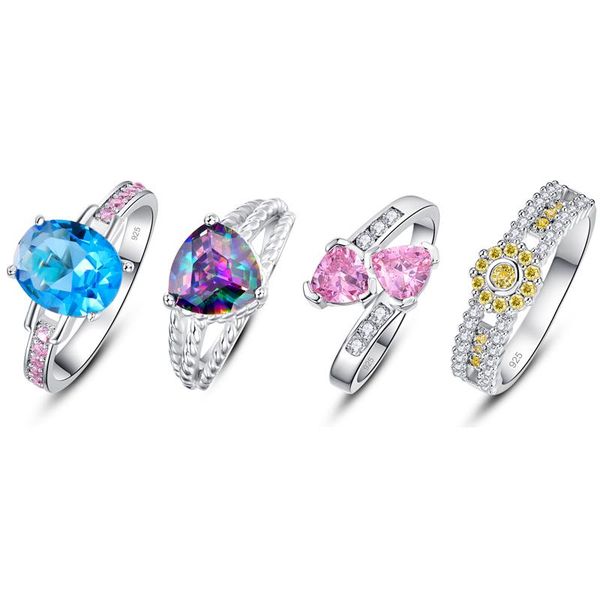 cluster rings lingmei wholesale dropshippine women romantic heart wedding zircon fashion jewelry silver 925 ring size 6 7 8 9 gifts, Golden;silver
cluster rings lingmei wholesale dropshippine women romantic heart wedding zircon fashion jewelry silver 925 ring size 6 7 8 9 gifts, Golden;silver