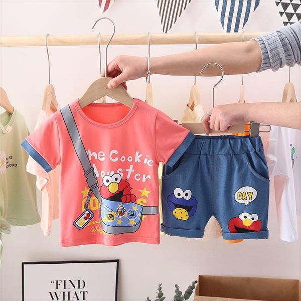 summer children boys girl clothing sets kids cartoon t shirt shorts 2pcs toddler leisure sport suits baby cotton tracksuits, White
summer children boys girl clothing sets kids cartoon t shirt shorts 2pcs toddler leisure sport suits baby cotton tracksuits, White
