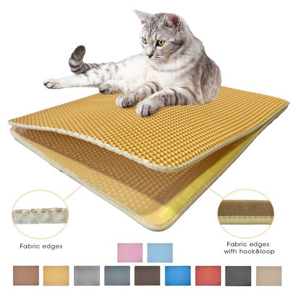cat beds & furniture multiple colors pet litter mat double layer eva non-slip pad sand waterproof clean cats accessories
cat beds & furniture multiple colors pet litter mat double layer eva non-slip pad sand waterproof clean cats accessories