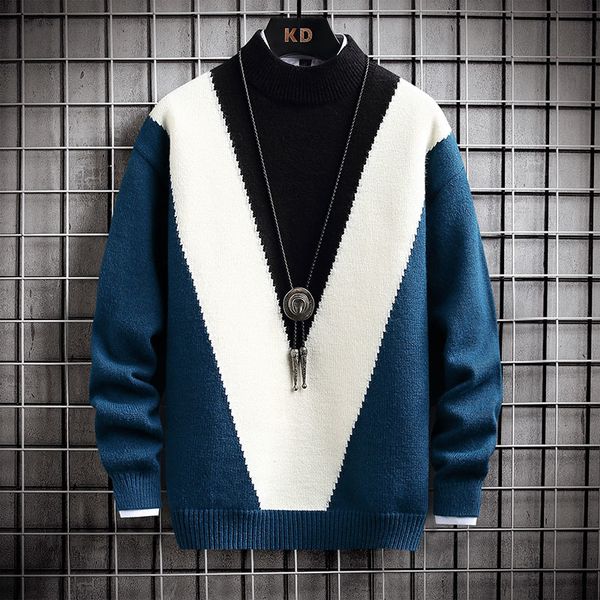 men's sweaters men's loose sweaters, high necked harajuku, thick and warm informal korean knitwear, winter,, White;black
men's sweaters men's loose sweaters, high necked harajuku, thick and warm informal korean knitwear, winter,, White;black