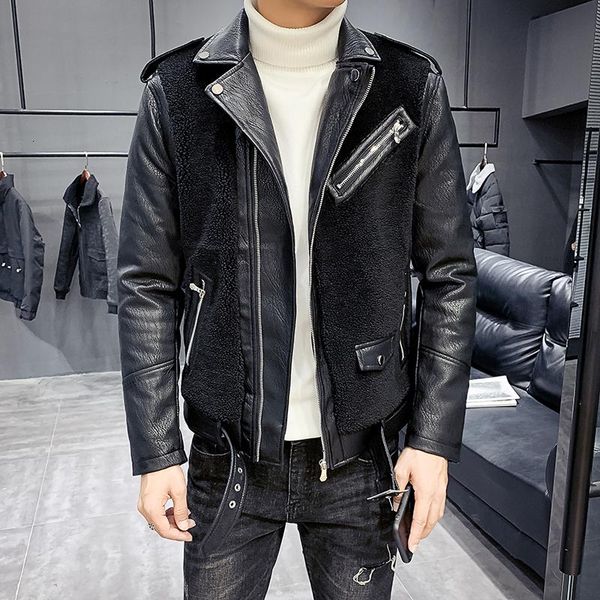 men's fur & faux fashion coats male bomber veste cuir homme punk multi design style motorcycle biker leather jacket men, Black
men's fur & faux fashion coats male bomber veste cuir homme punk multi design style motorcycle biker leather jacket men, Black