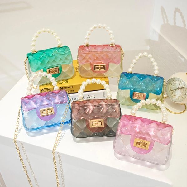 women gradient jelly crossbody bag cute girls summer waterproof transparent chai purses and handbags children mini shoulder bags, Black;red
women gradient jelly crossbody bag cute girls summer waterproof transparent chai purses and handbags children mini shoulder bags, Black;red