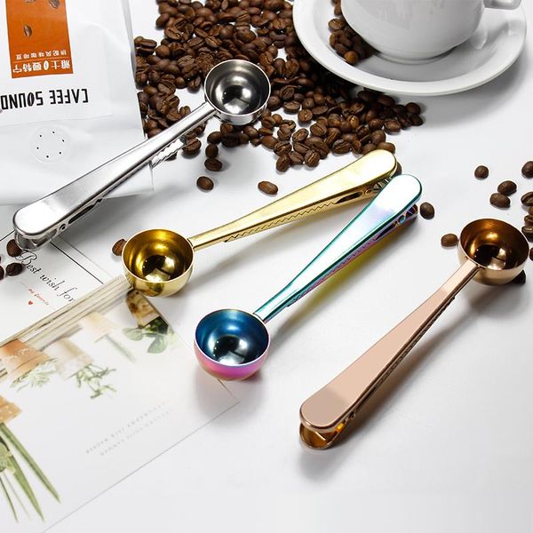 dinnerware sets stainless steel clip measuring spoon coffee milk powder packaging sealing creative dual purpose integral 8g
dinnerware sets stainless steel clip measuring spoon coffee milk powder packaging sealing creative dual purpose integral 8g