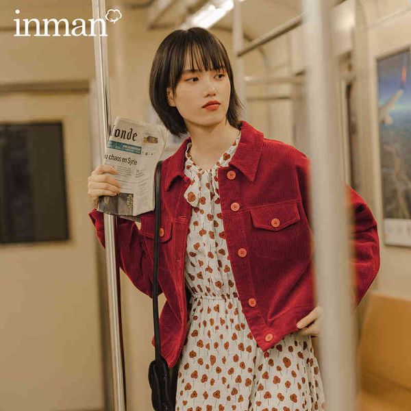 jackets spring autumn loose vintage hongkong style lapel cotton pure color corduroy long sleeve coat thug, Black;brown
jackets spring autumn loose vintage hongkong style lapel cotton pure color corduroy long sleeve coat thug, Black;brown