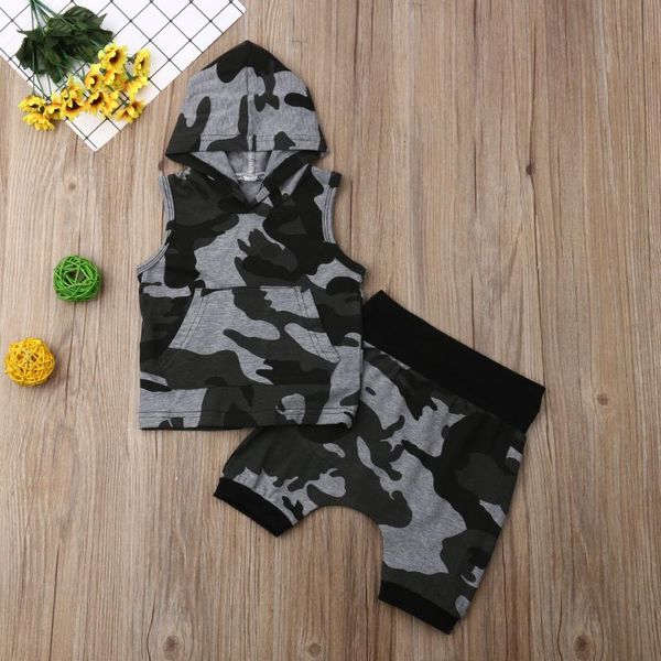 clothing sets uk boys camo outfits set sleeveless hooded vest casual cotton short pants 1-5y, White
clothing sets uk boys camo outfits set sleeveless hooded vest casual cotton short pants 1-5y, White