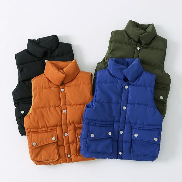 down coat bobora children vest kids girls vests cotton warm baby girl boy sweet solid waistcoat outerwear, Blue;gray
down coat bobora children vest kids girls vests cotton warm baby girl boy sweet solid waistcoat outerwear, Blue;gray