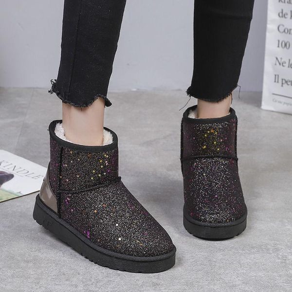 boots women fashion shoes winter cute kawaii pink black platform chunky botas