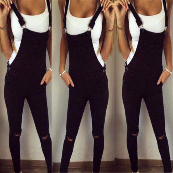 women's jumpsuits & rompers women slim denim bib pants overalls straps jumpsuit suspender trousers, Black;white
women's jumpsuits & rompers women slim denim bib pants overalls straps jumpsuit suspender trousers, Black;white