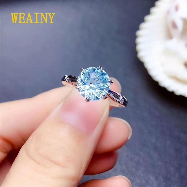 unique fireworks cut genuine natural sky blue z ring 925 sterling silver for women romantic gift fine jewelry cluster rings, Golden;silver
unique fireworks cut genuine natural sky blue z ring 925 sterling silver for women romantic gift fine jewelry cluster rings, Golden;silver