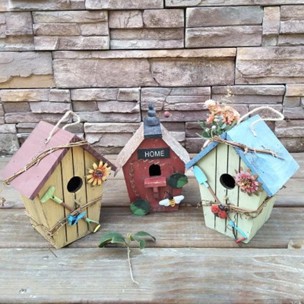 bird cages wooden house wedding decoration birdcage colorful painting outdoor garden hanging birds cottage feeder eco-friendly crafts
bird cages wooden house wedding decoration birdcage colorful painting outdoor garden hanging birds cottage feeder eco-friendly crafts