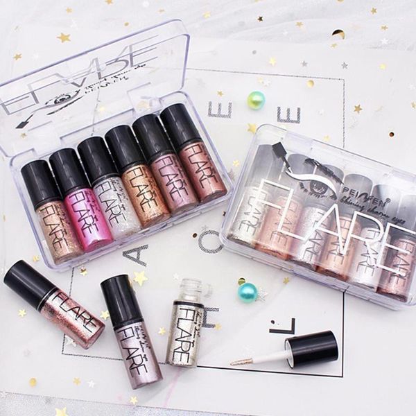 eye shadow 6pcs/set liquid shiny eyeshadow brighten glitter metallic diamond pearlescent longlasting eyemakeup shi f4v3
eye shadow 6pcs/set liquid shiny eyeshadow brighten glitter metallic diamond pearlescent longlasting eyemakeup shi f4v3