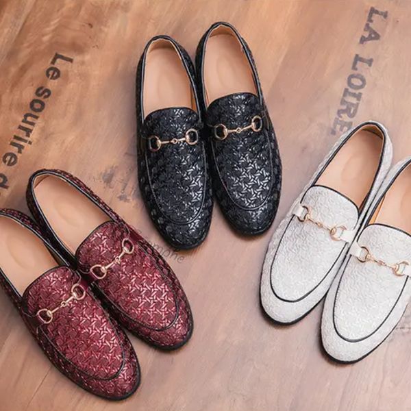 lefu men shoes pu leather embossed pattern flat bottomed round head horse rank buckle decoration business formal fashion dh744, Black
lefu men shoes pu leather embossed pattern flat bottomed round head horse rank buckle decoration business formal fashion dh744, Black