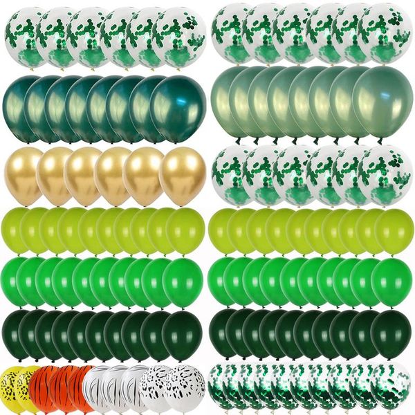 party decoration 20/40pcs green balloons set chrome metal confetti jungle safari theme wild one birthday decorations kids globos
party decoration 20/40pcs green balloons set chrome metal confetti jungle safari theme wild one birthday decorations kids globos