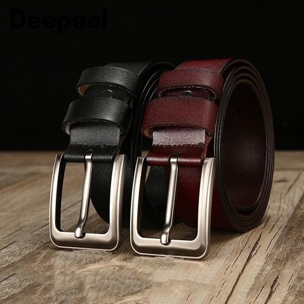 belts deepeel 1pc 3.8x105-125cm men genuine leather belt wild casual two-layer leathercraft pin buckle business decoration yb161, Black;brown
belts deepeel 1pc 3.8x105-125cm men genuine leather belt wild casual two-layer leathercraft pin buckle business decoration yb161, Black;brown