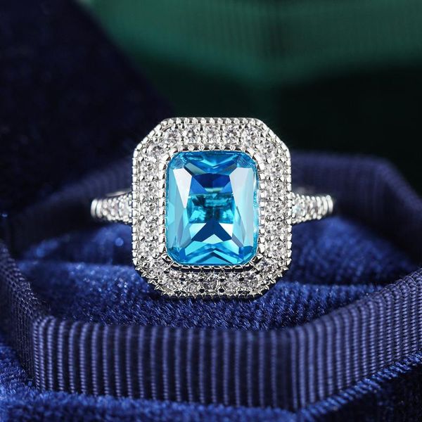 wedding rings jk gorgeous sky blue square cz for women shiny bridal party accessories elegant lady ring jewelry, Slivery;golden
wedding rings jk gorgeous sky blue square cz for women shiny bridal party accessories elegant lady ring jewelry, Slivery;golden