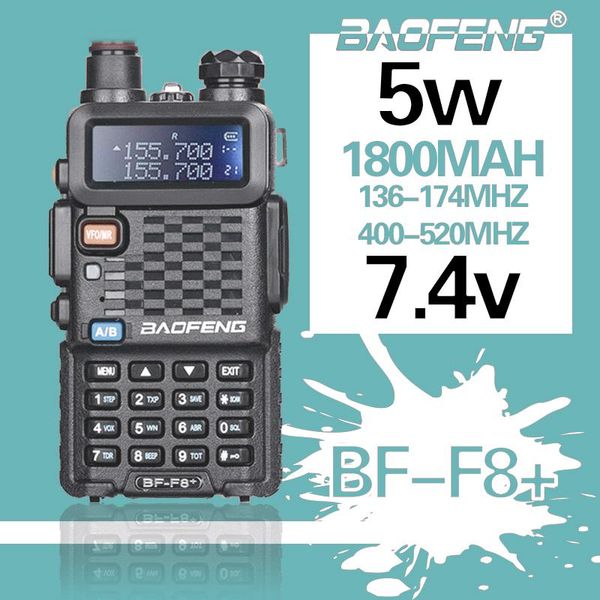 walkie talkie baofeng bf-f8+ plus f8plus pu/vhf dual band 2 way ham cb radio communicator portable scanner for hunting
walkie talkie baofeng bf-f8+ plus f8plus pu/vhf dual band 2 way ham cb radio communicator portable scanner for hunting