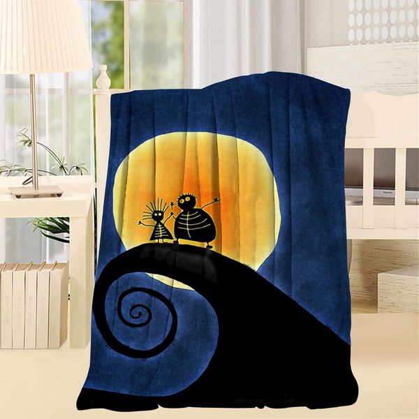 Nightmare Before Christmas 3D Printing Blanket Throw/Twin Lightweight Soft Microfiber Blankets for Couch Bed Sofa
Nightmare Before Christmas 3D Printing Blanket Throw/Twin Lightweight Soft Microfiber Blankets for Couch Bed Sofa