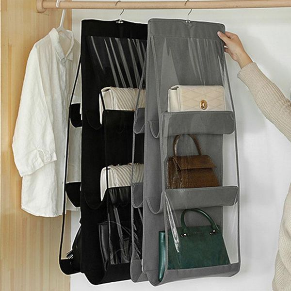 storage boxes & bins hanging handbag organizer dust-proof holder bag wardrobe closet for purse with 6 larger pockets xoa
storage boxes & bins hanging handbag organizer dust-proof holder bag wardrobe closet for purse with 6 larger pockets xoa