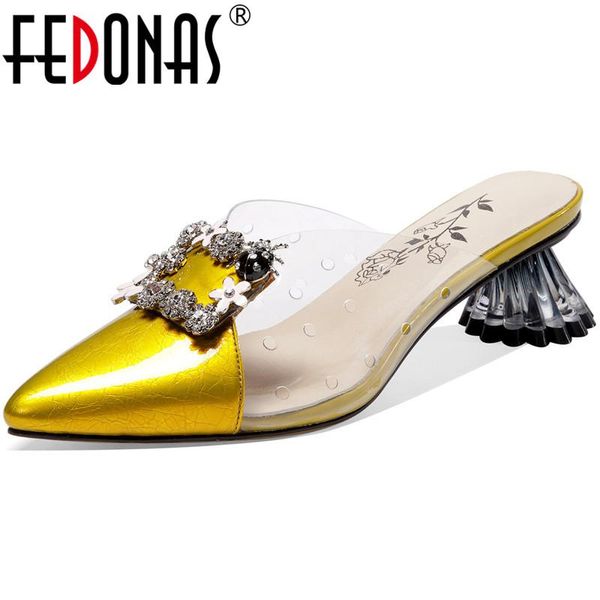 dress shoes fedonas rhinestone glitters arrial women mules genuine leather strange heels pumps spring summer fashion party woman, Black
dress shoes fedonas rhinestone glitters arrial women mules genuine leather strange heels pumps spring summer fashion party woman, Black