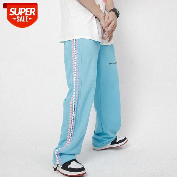string standard love foam printing trousers men's street harajuku couple loose wide-leg casual pants #nk1y, Black
string standard love foam printing trousers men's street harajuku couple loose wide-leg casual pants #nk1y, Black