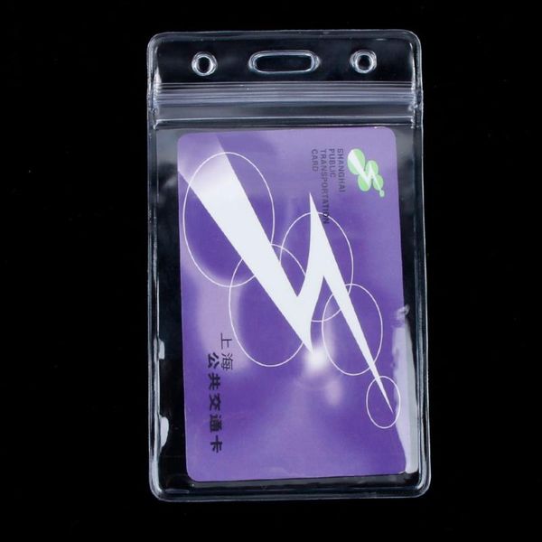 card holders 10pcs vertical transparent vinyl plastic show id badges holder wholesale convenient clear bag, Brown;gray
card holders 10pcs vertical transparent vinyl plastic show id badges holder wholesale convenient clear bag, Brown;gray