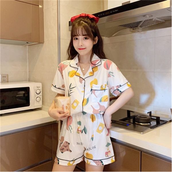 women's sleepwear spring summer short sleeve pajamas suit women lovely home clothing for ladies lapel lounge wear pijama girls casual s, Black;red
women's sleepwear spring summer short sleeve pajamas suit women lovely home clothing for ladies lapel lounge wear pijama girls casual s, Black;red