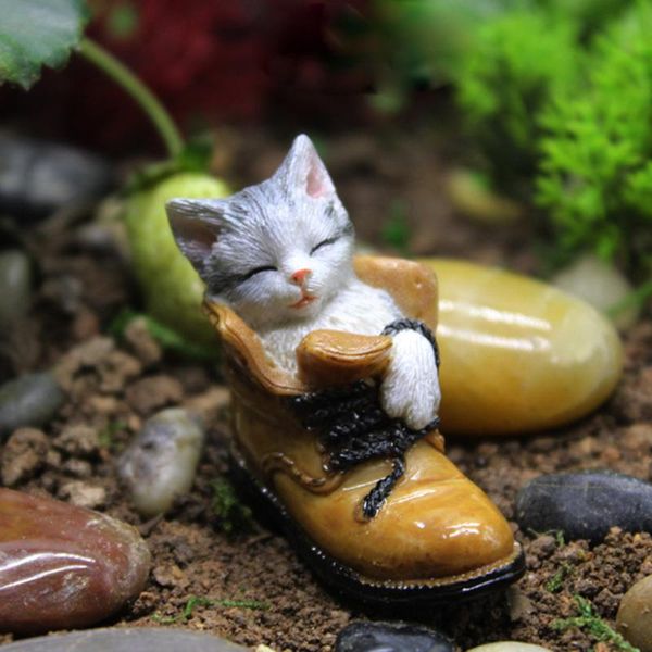 decorative objects & figurines 1pcs cute cartoon cat animal figurine miniature flowerpot scene resin model office desk craft home decor chri
decorative objects & figurines 1pcs cute cartoon cat animal figurine miniature flowerpot scene resin model office desk craft home decor chri