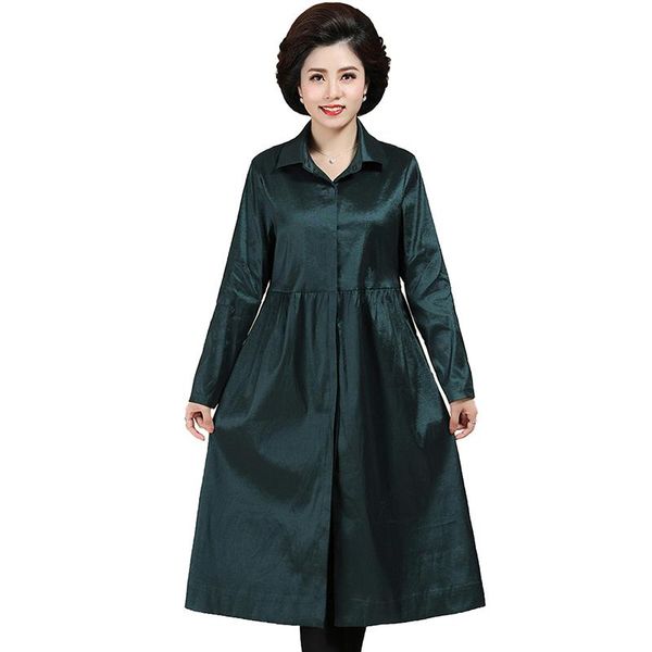 women's trench coats fashion thin coat women 2021 spring autumn long windbreaker middle aged female loose casual 2553, Tan;black
women's trench coats fashion thin coat women 2021 spring autumn long windbreaker middle aged female loose casual 2553, Tan;black