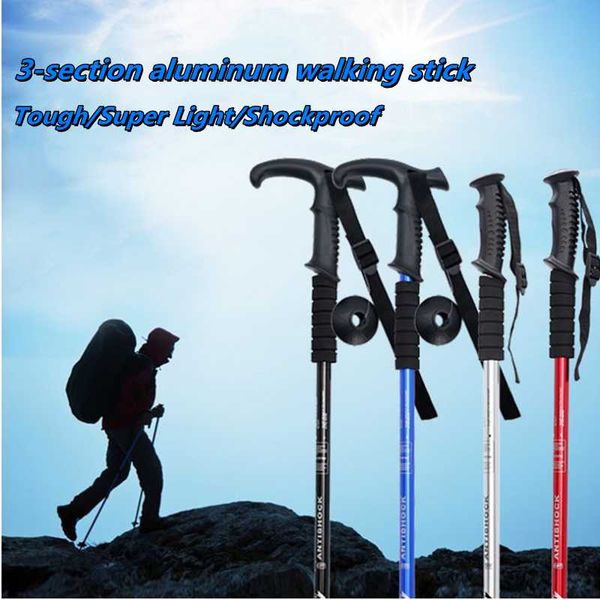 trekking poles 3 sections of retractable ultra-light aluminum poles, adjustable trekking, climbing, rock hiking
trekking poles 3 sections of retractable ultra-light aluminum poles, adjustable trekking, climbing, rock hiking
