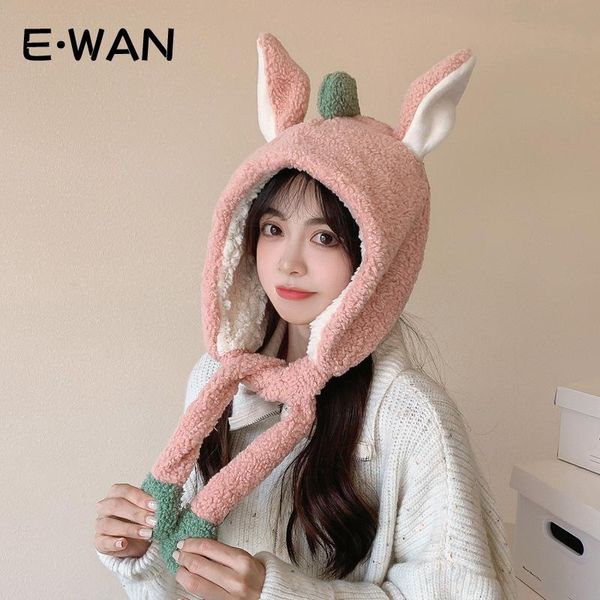 berets 2021 autumn and winter cute little dinosaur ears can move hat scarf integrated warm ear protection lei feng funny outdoo, Blue;gray
berets 2021 autumn and winter cute little dinosaur ears can move hat scarf integrated warm ear protection lei feng funny outdoo, Blue;gray