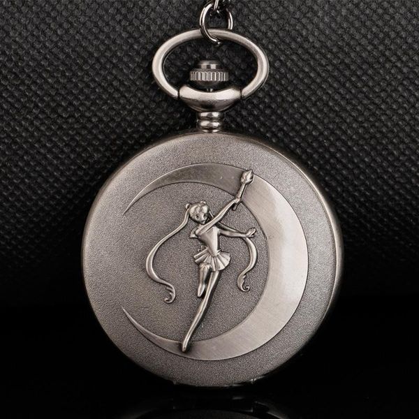 pocket watches selling classic anime moon girl quartz watch with necklace ladies children analog pendant clock, Slivery;golden
pocket watches selling classic anime moon girl quartz watch with necklace ladies children analog pendant clock, Slivery;golden
