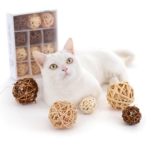 cat ball toy hollow out natural rattan built-in bell decor interactive play toys pet supplies
cat ball toy hollow out natural rattan built-in bell decor interactive play toys pet supplies
