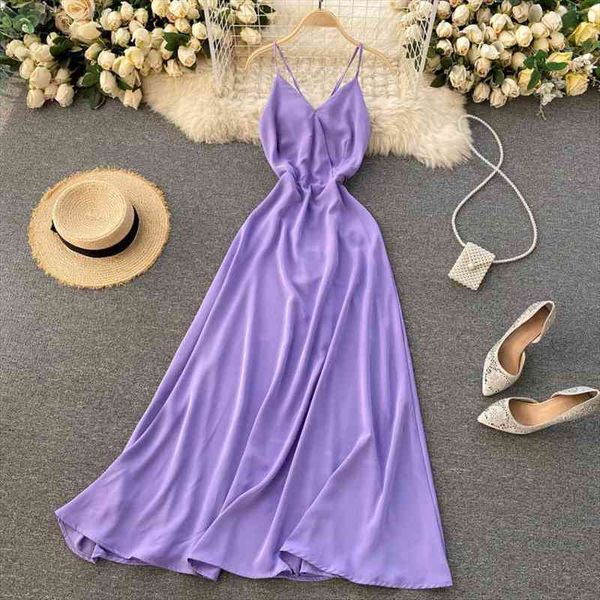 summer retro french solid women dresses color cross v neck sling waist female slim big swing hh105, Black;gray
summer retro french solid women dresses color cross v neck sling waist female slim big swing hh105, Black;gray