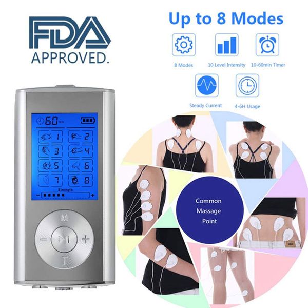 tens ems unit 8 modes digital palm device pain relief machine for neck back lumbar muscle stimulator therapy body massager
tens ems unit 8 modes digital palm device pain relief machine for neck back lumbar muscle stimulator therapy body massager
