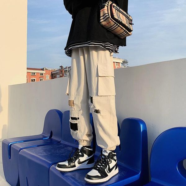 men's ripped patch trousers training jogging pants men plus size xxxl comfortable, Black
men's ripped patch trousers training jogging pants men plus size xxxl comfortable, Black