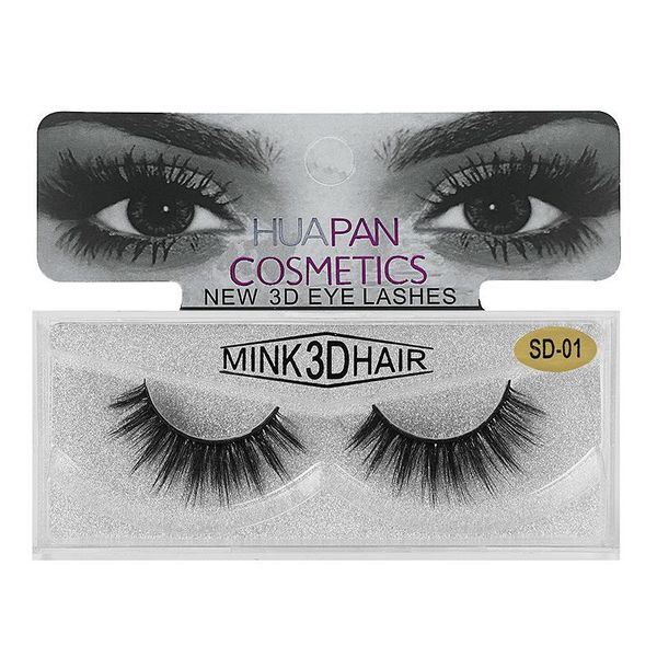 false eyelashes 1 pair makeup fake eyelash imitation mink hair 3d volume fluffy soft wispy natural long cross eye lashes reusable comestic
false eyelashes 1 pair makeup fake eyelash imitation mink hair 3d volume fluffy soft wispy natural long cross eye lashes reusable comestic