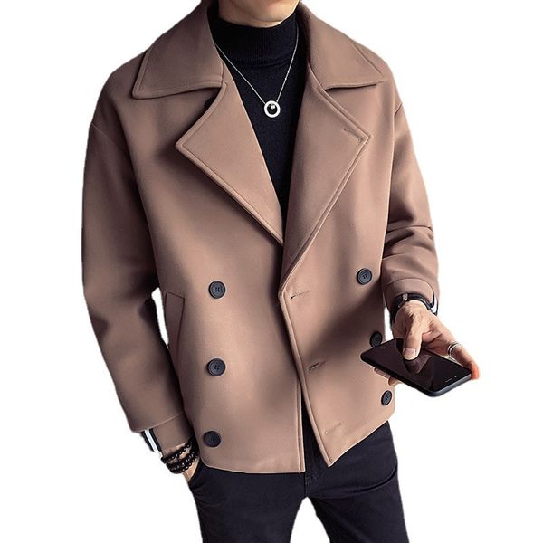 men's wool & blends wool jacket, korean version of fashion, autumn and winter , short, thin thick, warm, casual ids2, Black
men's wool & blends wool jacket, korean version of fashion, autumn and winter , short, thin thick, warm, casual ids2, Black