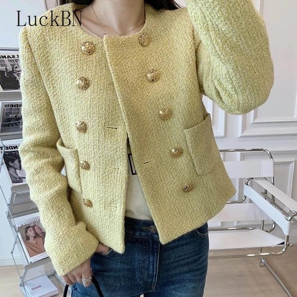 women's jackets autumn coats elegant vintage short sleeve cardigan coat women crop korean tweed jacket outerwear chaquetas de mujer 202, Black;brown
women's jackets autumn coats elegant vintage short sleeve cardigan coat women crop korean tweed jacket outerwear chaquetas de mujer 202, Black;brown