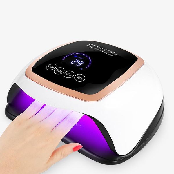 professional 168w/180w nail dryer 30s fast drying uv led ice lamp art manicure tools gel paint curing dryers 
professional 168w/180w nail dryer 30s fast drying uv led ice lamp art manicure tools gel paint curing dryers