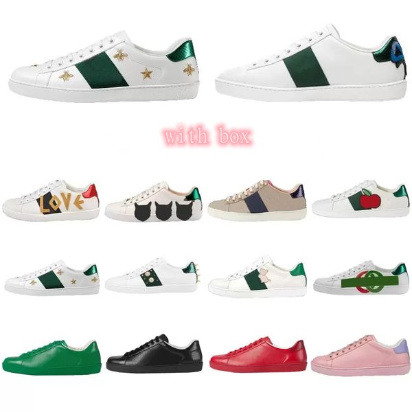 men women sneakers casual shoes gg for bee chaussures leather ace embroidery stripes sports trainers fashion luxurys designers flats bottoms, Black
men women sneakers casual shoes gg for bee chaussures leather ace embroidery stripes sports trainers fashion luxurys designers flats bottoms, Black