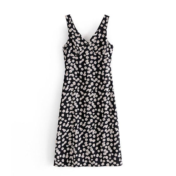 autumn women dress spaghetti strap floral print mid-calf female fashion casual clothes dresses, Black;gray
autumn women dress spaghetti strap floral print mid-calf female fashion casual clothes dresses, Black;gray
