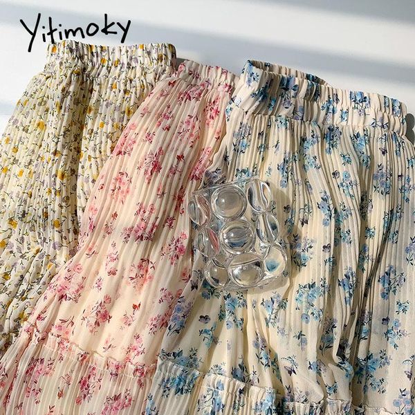 skirts yitimoky folds floral print skirt womens elastic high waist vintage casual a-line midi 2021 spring korean fashion, Black
skirts yitimoky folds floral print skirt womens elastic high waist vintage casual a-line midi 2021 spring korean fashion, Black