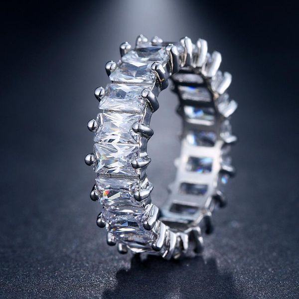 wedding rings luxury square super flash cubic zirconia exquisite ring ladies and men's accessories to send lover's birthday gift, Slivery;golden
wedding rings luxury square super flash cubic zirconia exquisite ring ladies and men's accessories to send lover's birthday gift, Slivery;golden