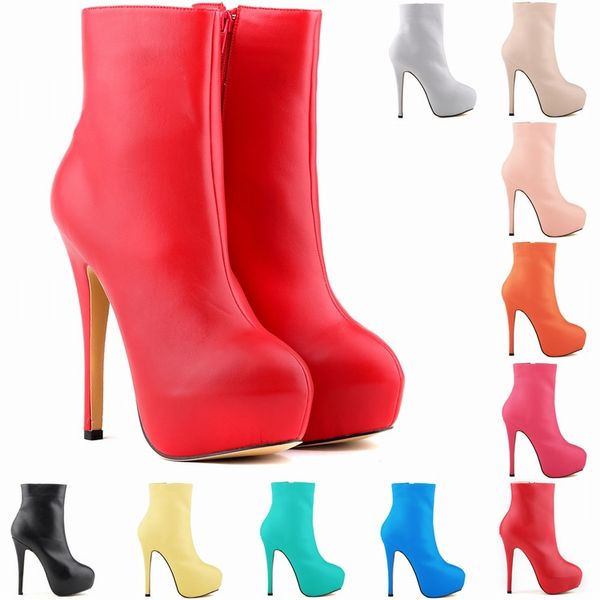 14cm ladies boots non-woven leather high-heel casual shoes 4-11 size eu 35-42, Black
14cm ladies boots non-woven leather high-heel casual shoes 4-11 size eu 35-42, Black